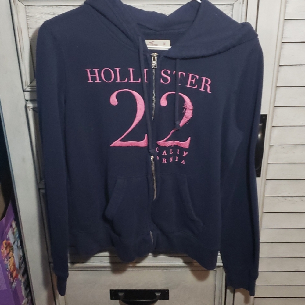 Hollister zip up jacket